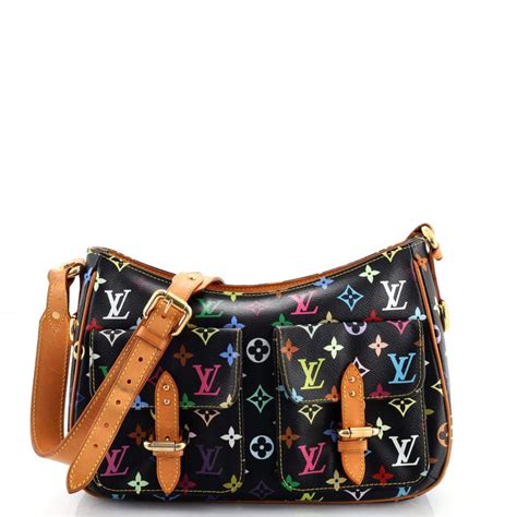 louis vuitton multi color lodge gm|LOUIS VUITTON Monogram Multicolor Lodge GM Black.